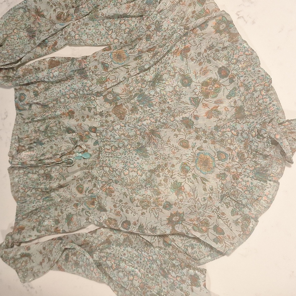 Victoria's Secret Floral Short Swim Coverup - Multi Colored Fun Patterned Size M - Picture 3 of 4
